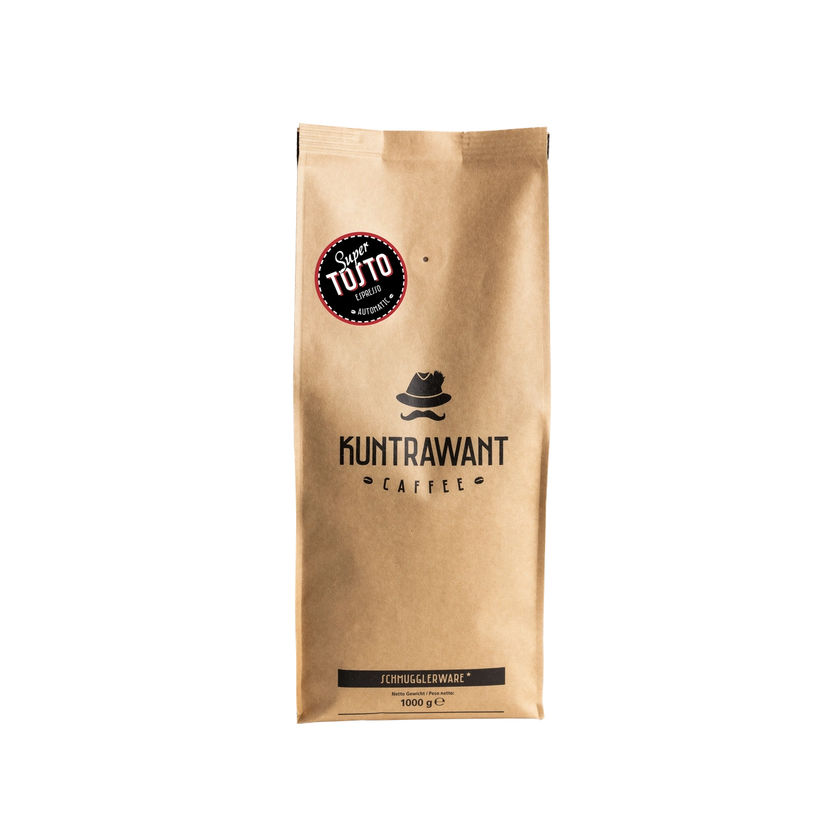 Super Tosto 50% Arabica 50% Robusta 1000g Forderseite
