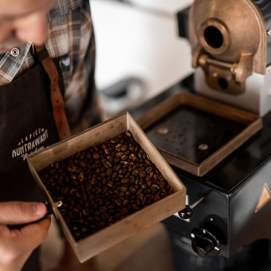 Kaffeekontrolle Rötung