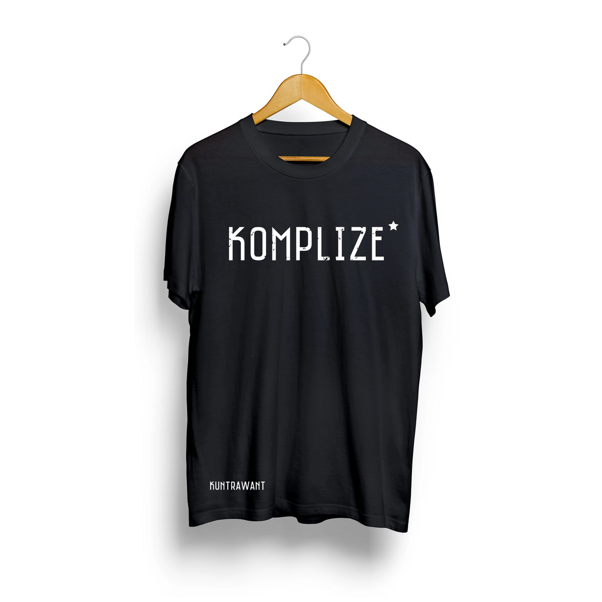 T-Shirt Komplize schwarz