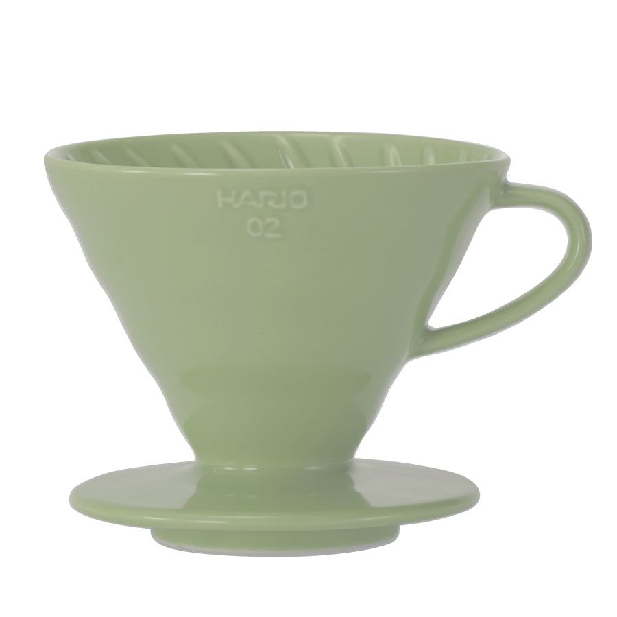 Hario V60 Dripper Smokey Green Dunkelgrün