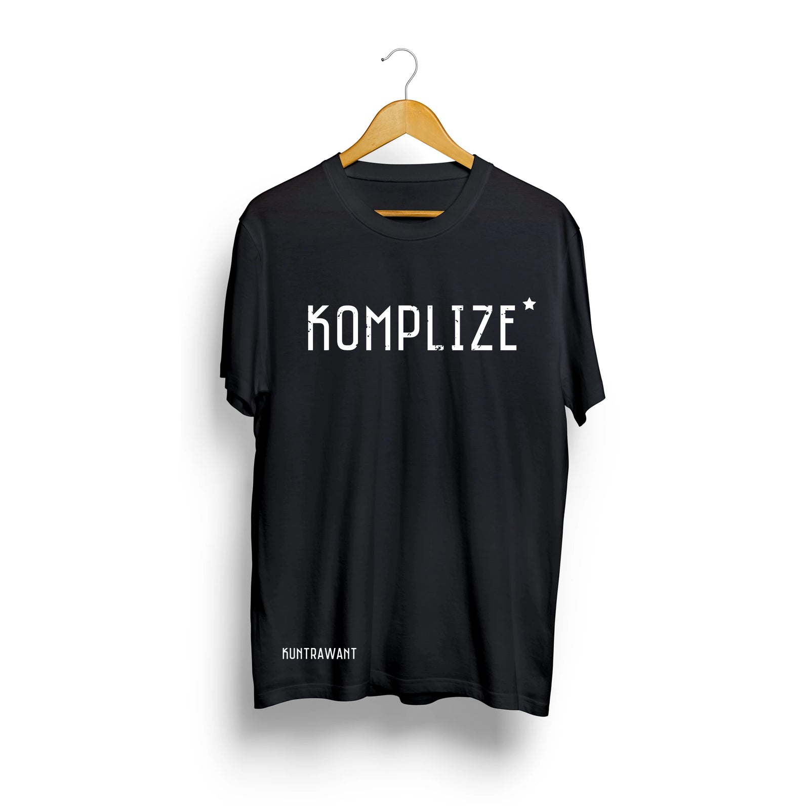 T-Shirt Komplize schwarz