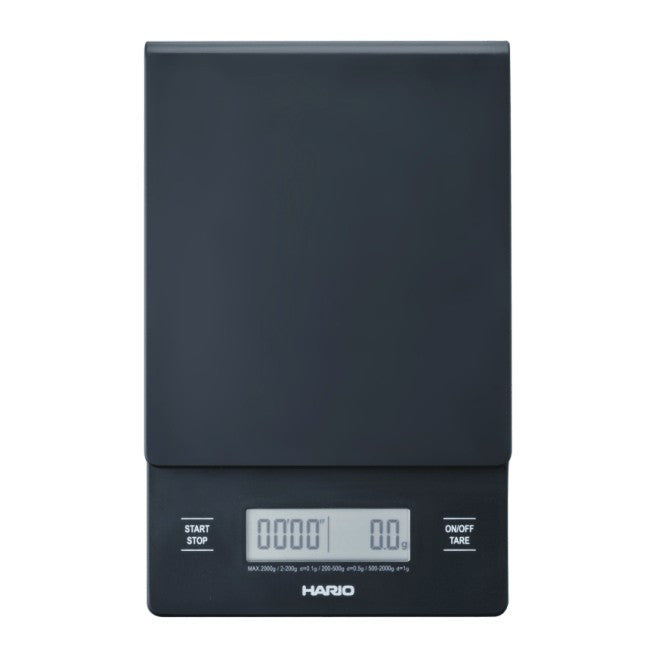 Hario V60 Dripe Scale black Vorderseite